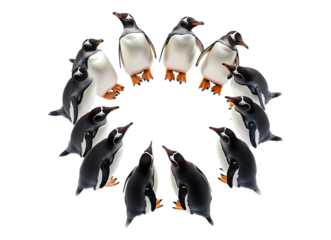 Gentoo penguins