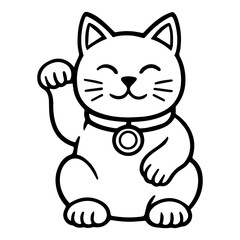 The Lucky Beckoning Cat: Maneki-neko