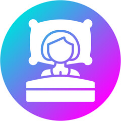 Sleeping Person Icon