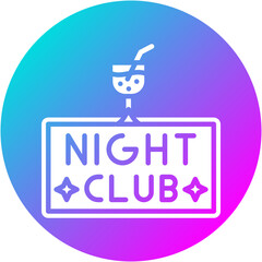 Nightclub Logo Icon