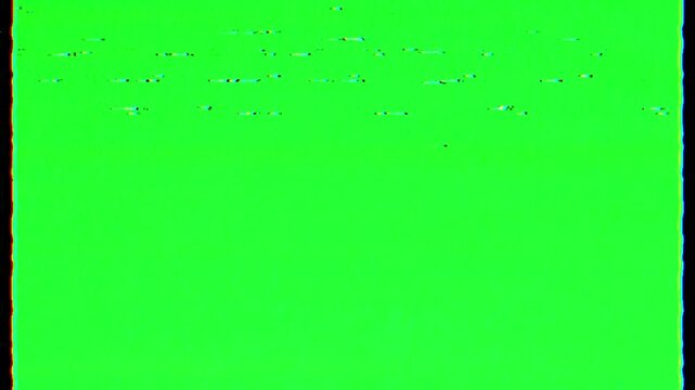 classic old television film mockup 2d animated green screen, black frame background, old tv noise effect filter chroma key texture, motion design animation overlay alpha adjustment layer