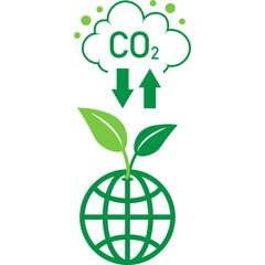 CO2 Emissions Illustration