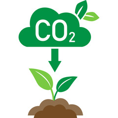 CO2 Emissions Illustration