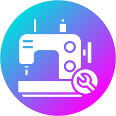 Sewing Machine Repair Icon