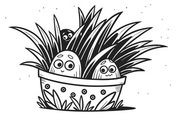 39 Steampunk cat robot, intricate mechanical details, cybernetic feline, gears and circuits, cute robotic eyes, whiskers, cat ears, paws with metal joints, retro-futuristic design, black and white ill