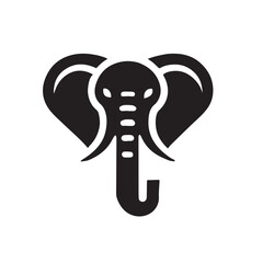 Elephant vector elephant illustration elephant clipart silhouttee cute elephant graphic
