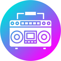 Ghetto Blaster Icon