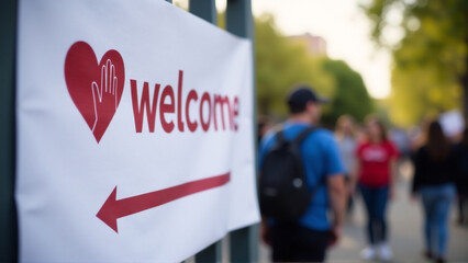 Fototapeta premium Beacon of Hope and Support