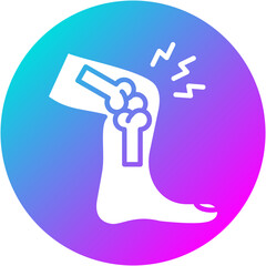 Obraz premium ACL Tear Icon