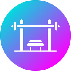Weight Bench Icon