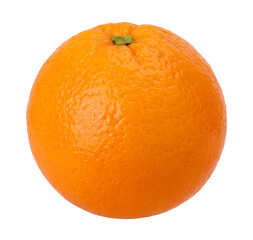 Orange fruit isolated, transparent PNG, PNG format, Orange fruit macro studio photo, cut out, single