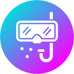 Snorkeling Icon