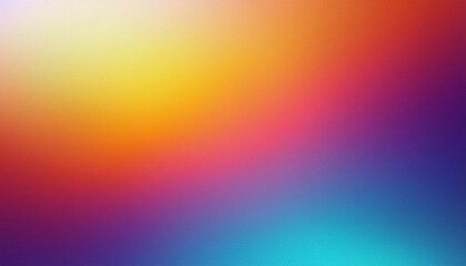 Obraz premium gold red coral fire orange yellow pink lilac purple blue white abstract background color gradient ombre colorful multicolor mix iridescent bright fun grain noise mesh design template