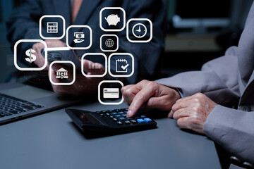 Co-workers are consultants on business documents, tax, transactions and business combinations after a bankrupt merger with a newly founded company.