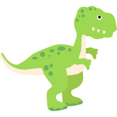 Cute Dinosaur Illustration