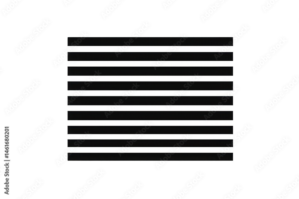 Poster abstract black and white horizontal stripes pattern design background texture image