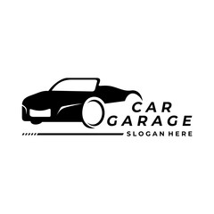 Car Garage logo design vector template. Car service logo design