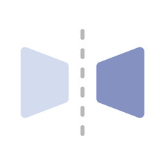 Flip icon vector image. Suitable for mobile apps, web apps and print media.