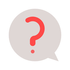 Question Mark icon vector image. Suitable for mobile apps, web apps and print media.