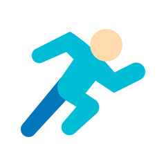 Running icon vector image. Suitable for mobile apps, web apps and print media.