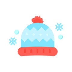Warm Cap icon vector image. Suitable for mobile apps, web apps and print media.