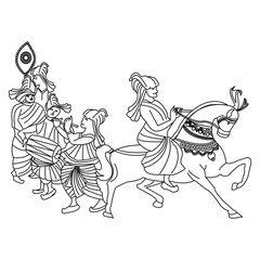 Hindu Wedding Invitation Card 