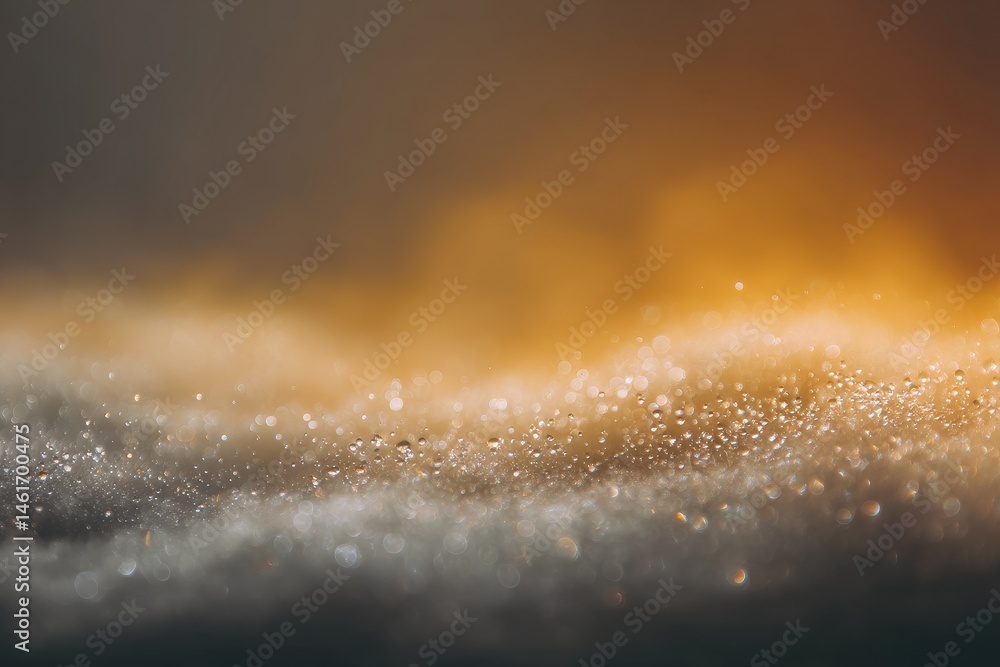 Poster abstract texture of foam and light.