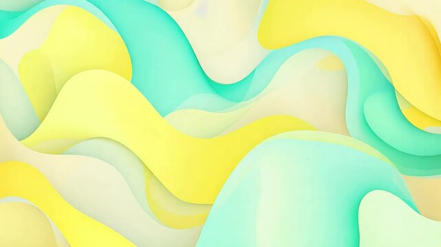 The thumbnail shows a pastel yellow and soft green abstract background of smooth shapes that flow into each other, creating soothing pattern.