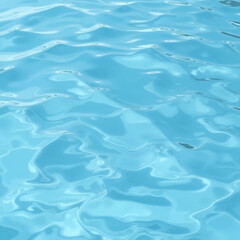 Water surface with ripples. AI.