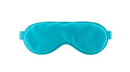 Sleeping mask isolated on transparent background