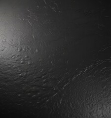 Fototapeta premium Intricate black leather, polished surface, subtle texture, elegant, grain, automobile