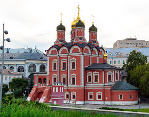 Znamensky Monastery in Moscow, Russia