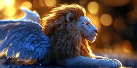 Griffin - a mythological winged lion