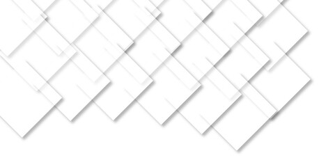 Geometric Shadow Tiles. Seamless Modern Texture. Square Tiles Background. 3D Tile Design