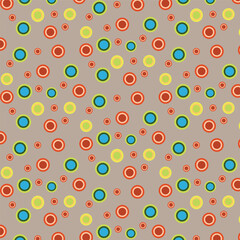 Mobile Summer Abstract Seamless repeating multi color dots pattern textured geometric  colorful background vector  modern simple wallpaper, tile , wallpaper, fabric, textile, cards, covers ,banners ,b