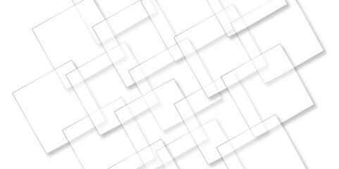 Geometric Shadow Tiles. Seamless Modern Texture. Square Tiles Background. 3D Tile Design