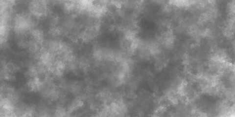 Abstract Gray Smoke Cloudy Texture. Black and White Mist Background. Abstract Atmospheric Texture