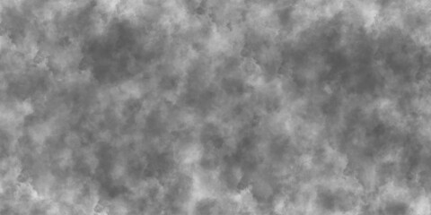 Abstract Gray Smoke Cloudy Texture. Black and White Mist Background. Abstract Atmospheric Texture