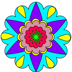 abstract flower background