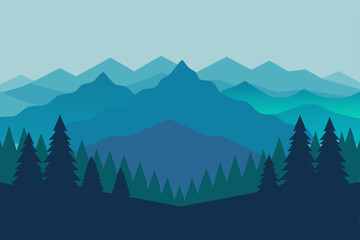 Fototapeta premium mountain landscape in the mountains
