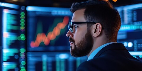 photo of actuary - corporate businessman in professional business suit