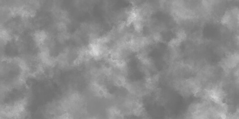 Abstract Gray Smoke Cloudy Texture. Black and White Mist Background. Abstract Atmospheric Texture