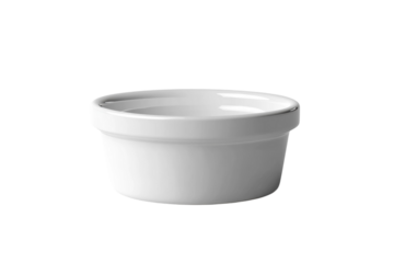 A small ceramic ramekin bowl