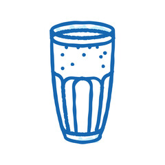 lassi drink indian cuisine icon doodle illustration