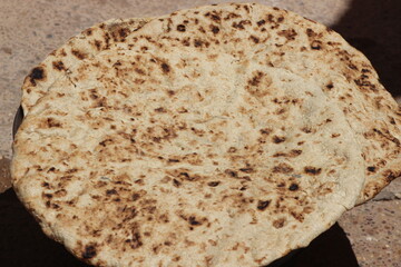 Tafarnout Bread, Traditional Moroccan Bread