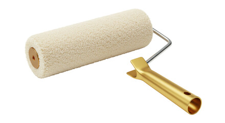 Isolated Paint Roller