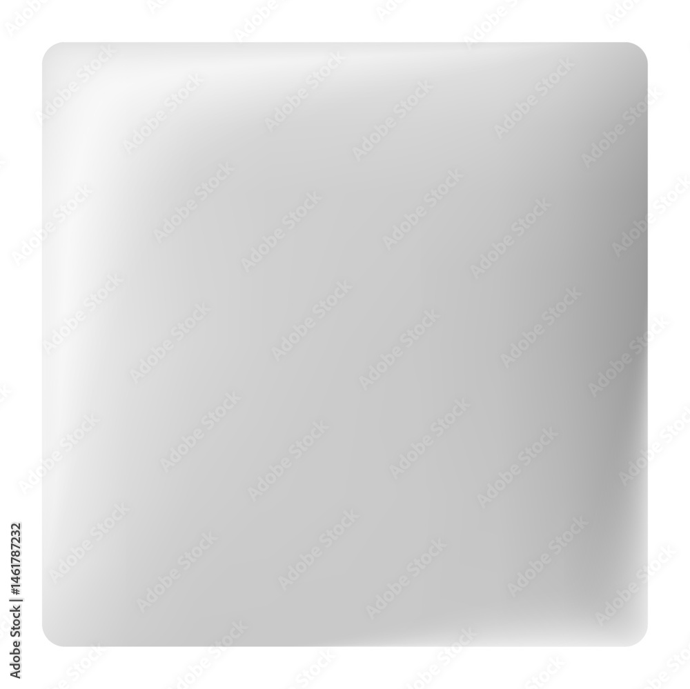 Poster minimalist gray rounded square background filling the entire frame, creating an ideal setting for pr