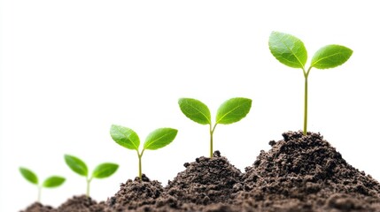 A digital graph showing the progress of investments over time