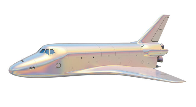 Isolated Space Shuttle - Powered by Adobe