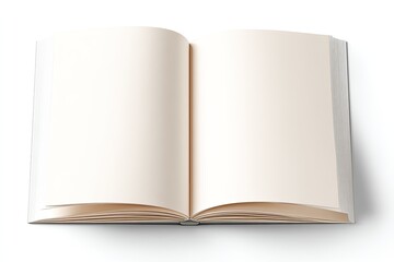 Open book, blank pages, ready for writing.  Inside shows pristine, off-white paper.  Soft cover with subtle, horizontal lines